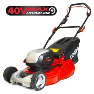 cobra 17" 40V Max+ Cordless Rear Roller Lawnmower