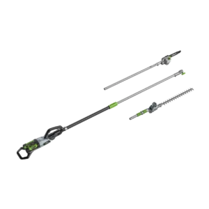 ego PPCX1000 Professional X Telescopic Pole, Pruning Saw & Hedgetrimmer Attachment